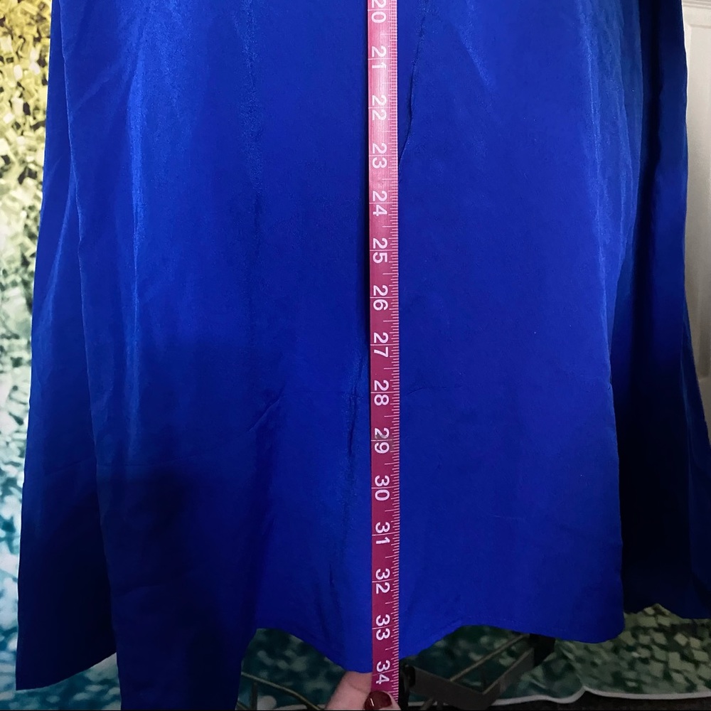 XXL Project Runway Blue Dress - Picture 4 of 5